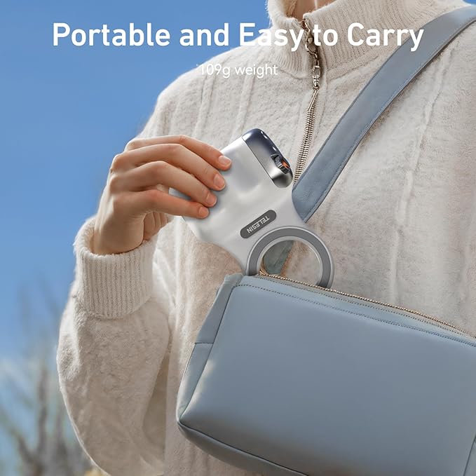 TELESIN - Fun Shot Magnetic Grip – Magnetic Phone Grip for Smooth Photos & Videos